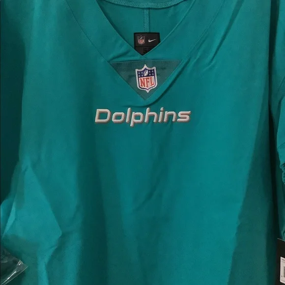 NWT $325 NIKE NFL ON-FIELD MIAMI DOLPHINS JERSEY BLANK AJ1664-311 52